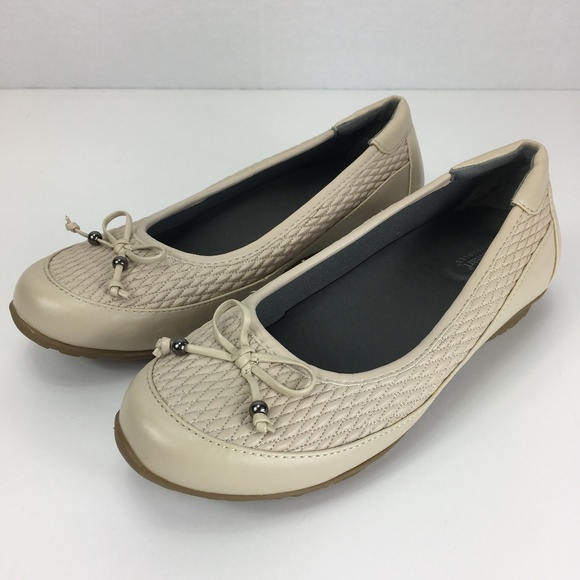 NEW!  FOOTSMART - Comfort ballet flats - SZ 7 Wide - Picture 1 of 7